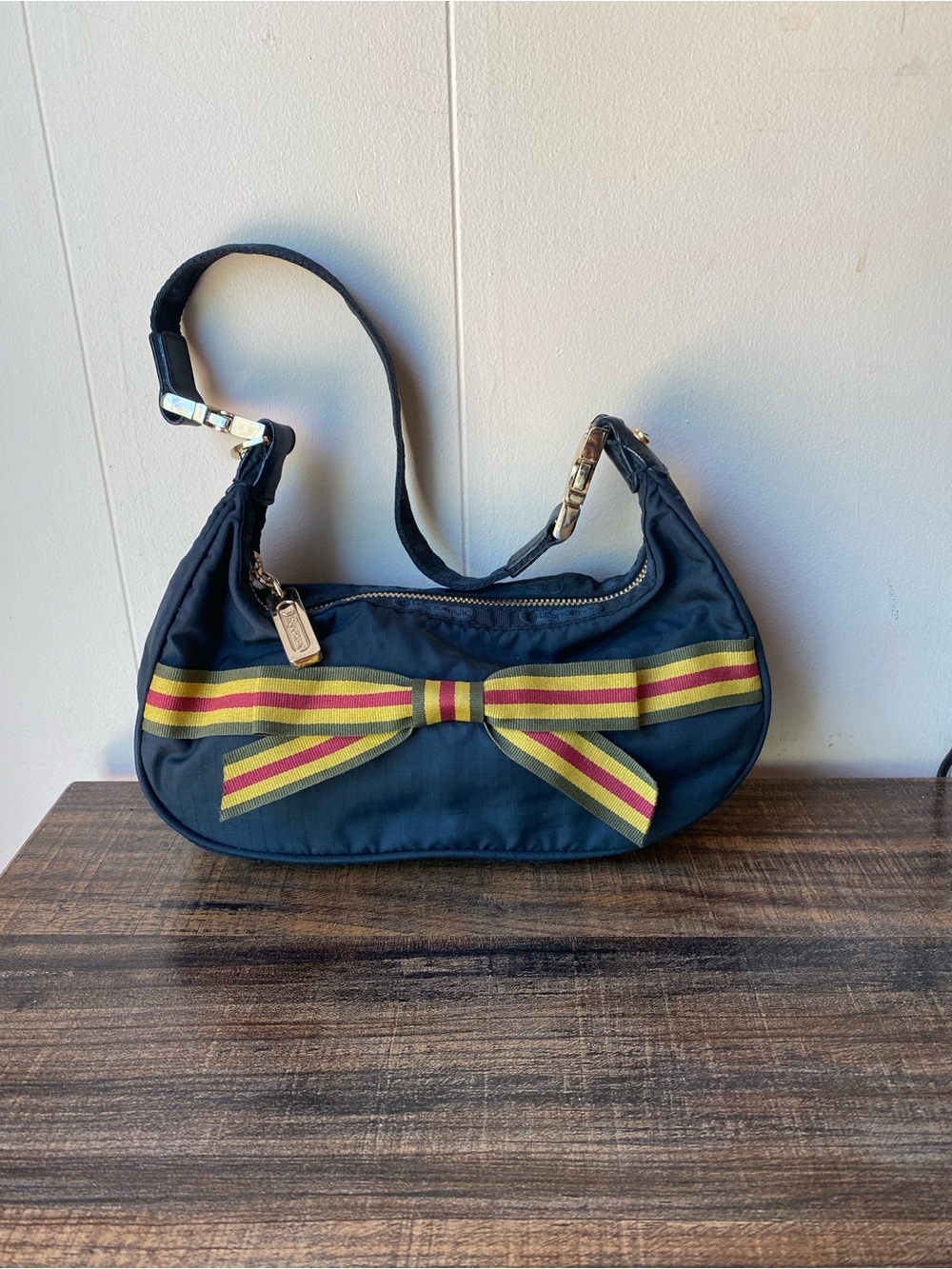 Lesportsac + L.A.M.B. By Gwen Stefani Rasta Hobo Shoulder Bag Y2K RARE